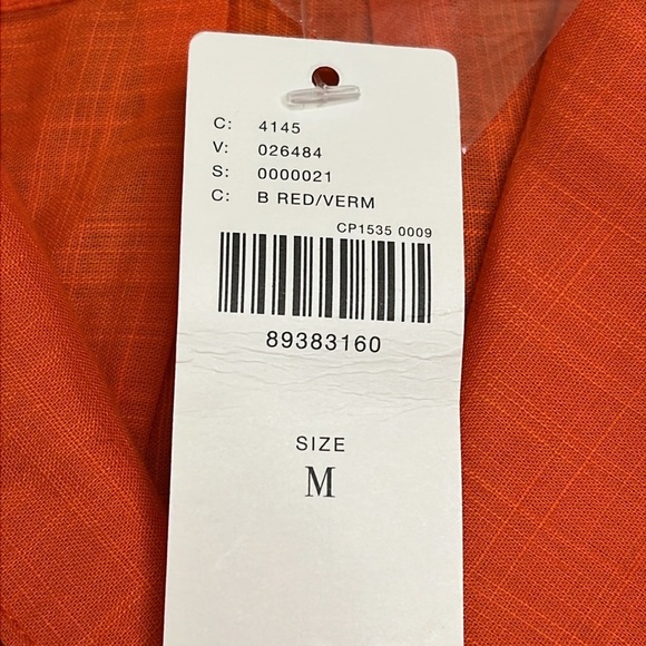 Anthropologie Damson Madder Martina Short Sleeve button down shirt, size medium - Picture 8 of 14